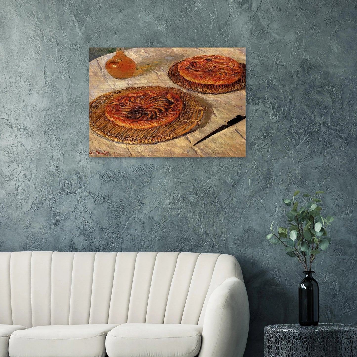 The Galettes - claude monet Brushed Aluminum Print - 70x100 cm / 28x40 inches | claude monet Aluminum Print | claude monet Prints