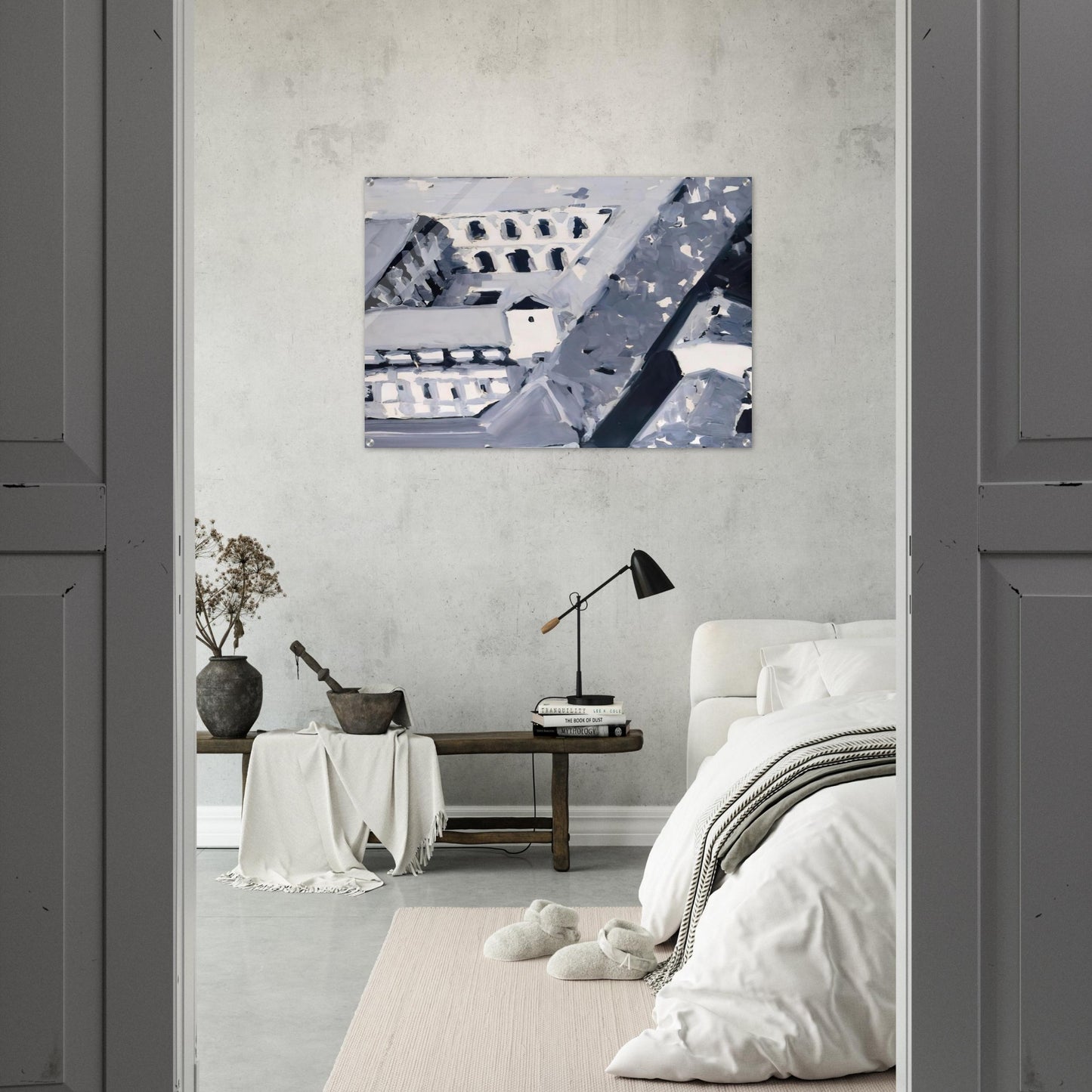 TOWNSCAPE M5 1968 - Gerhard Richter Acrylic Print - 70x100 cm / 28x40″ inches