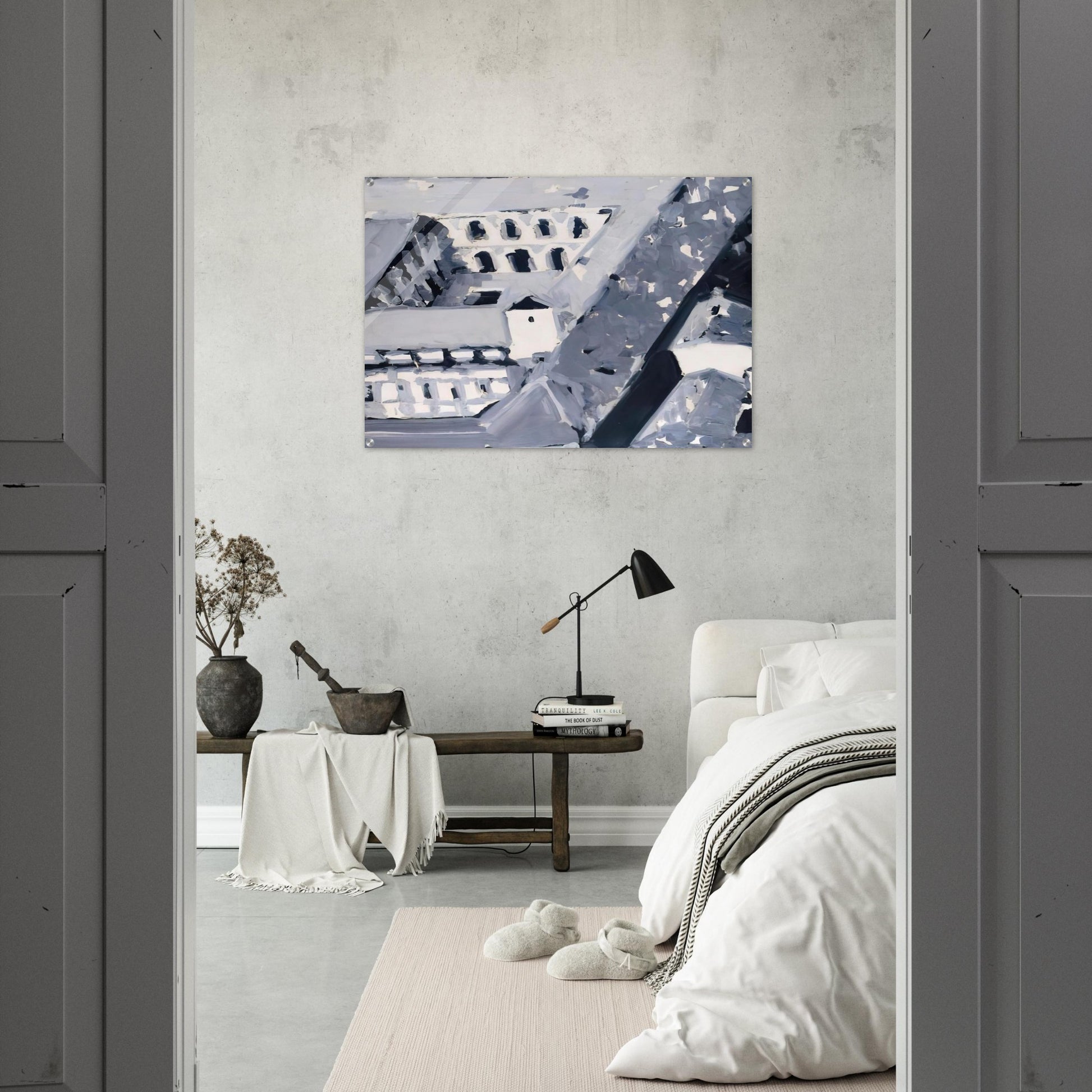 TOWNSCAPE M5 1968 - Gerhard Richter Acrylic Print - 70x100 cm / 28x40″ inches