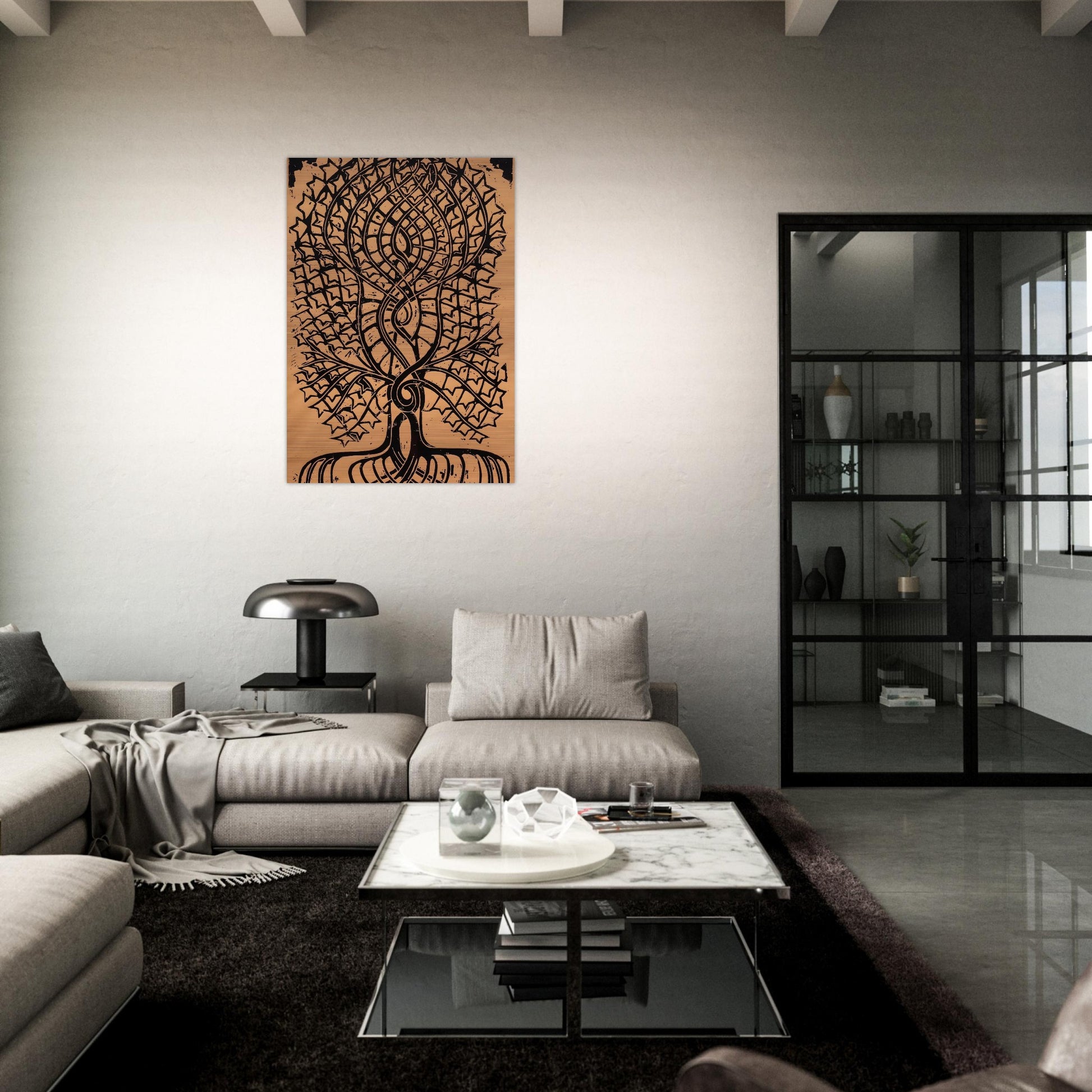 Walter Anderson - Walter Anderson Brushed Aluminum Print - 70x100 cm / 28x40 inches | Walter Anderson Aluminum Print | Walter Anderson Prints