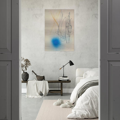 Abstract Composition - 1968 - John Ferren Brushed Aluminum Print - 70x100 cm / 28x40 inches | John Ferren Aluminum Print | John Ferren Prints