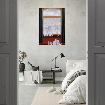THE DOMAIN OF ARNHEIM 1949 - Rene Magritte Brushed Aluminum Print - 70x100 cm / 28x40 inches | Rene Magritte Aluminum Print | Rene Magritte Prints