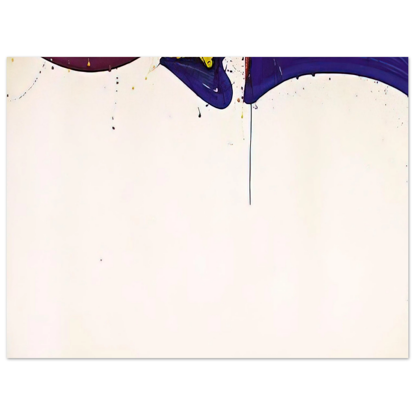 Sam Francis - Untitled  SF 64-171   75x100 cm / 30x40inches Fine Art Poster