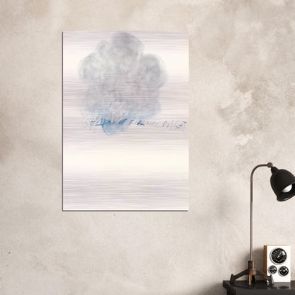Fifty Days at Iliam. Shades of Eternal Night - Cy Twombly Brushed Aluminum Print - 70x100 cm / 28x40 inches | Cy Twombly Aluminum Print | Cy Twombly Prints