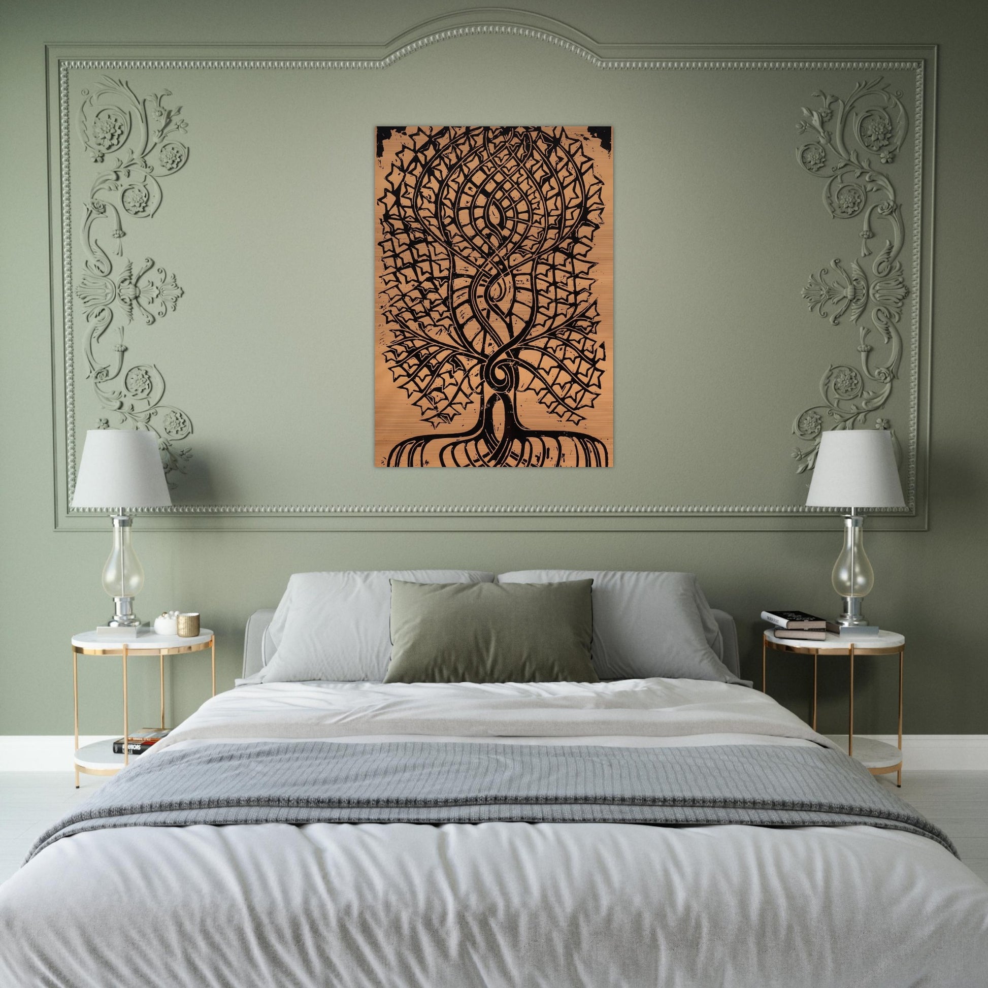 Walter Anderson - Walter Anderson Brushed Aluminum Print - 70x100 cm / 28x40 inches | Walter Anderson Aluminum Print | Walter Anderson Prints