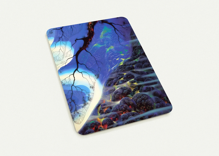 Mystical Big Sur By Eyvind Earle Pack of 10 Post Cards | Eyvind Earle Post Cards | A6 (10.5 x 14.8 cm) - 4.1 x 5.8 inches