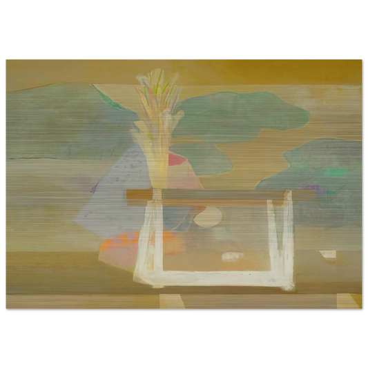 A Well - 1966 - Kenzo Okada Brushed Aluminum Print - 70x100 cm / 28x40 inches | Kenzo Okada Aluminum Print | Kenzo Okada Prints