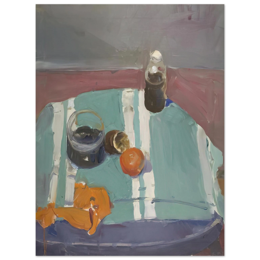 Richard Diebenkorn - Still Life with Orange Peel  75x100 cm / 30x40inches Fine Art Poster