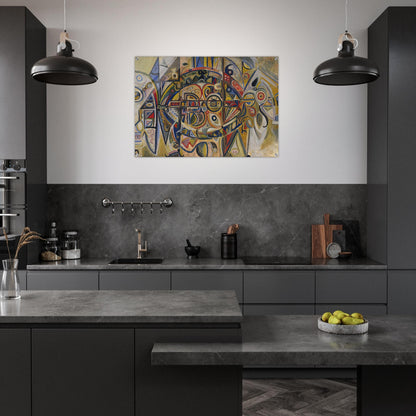 Desert - Richard Pousette-Dart Acrylic Print - 70x100 cm / 28x40″ inches | Richard Pousette-Dart Wall Art | Richard Pousette-Dart Prints