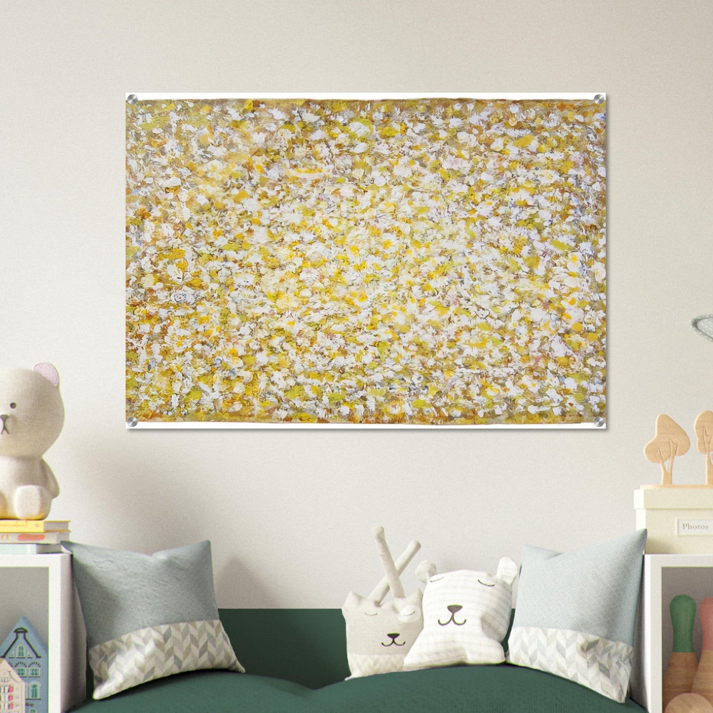 Serpentine Saffron - Richard Pousette-Dart Acrylic Print - 70x100 cm / 28x40″ inches