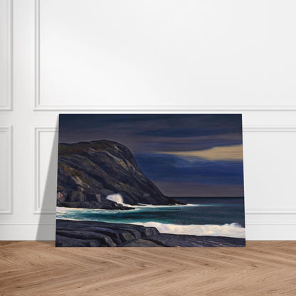 Brewing Storm, Monhegan - Rockwell Kent Brushed Aluminum Print - 70x100 cm / 28x40 inches | Rockwell Kent Aluminum Print | Rockwell Kent Prints