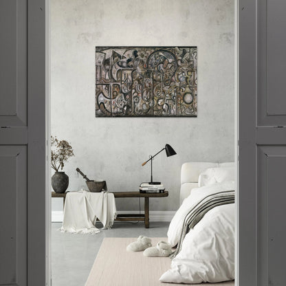 Symphony No. 1, The Transcendental - Richard Pousette-Dart Brushed Aluminum Print - 70x100 cm / 28x40 inches | Richard Pousette-Dart Aluminum Print | Richard Pousette-Dart Prints