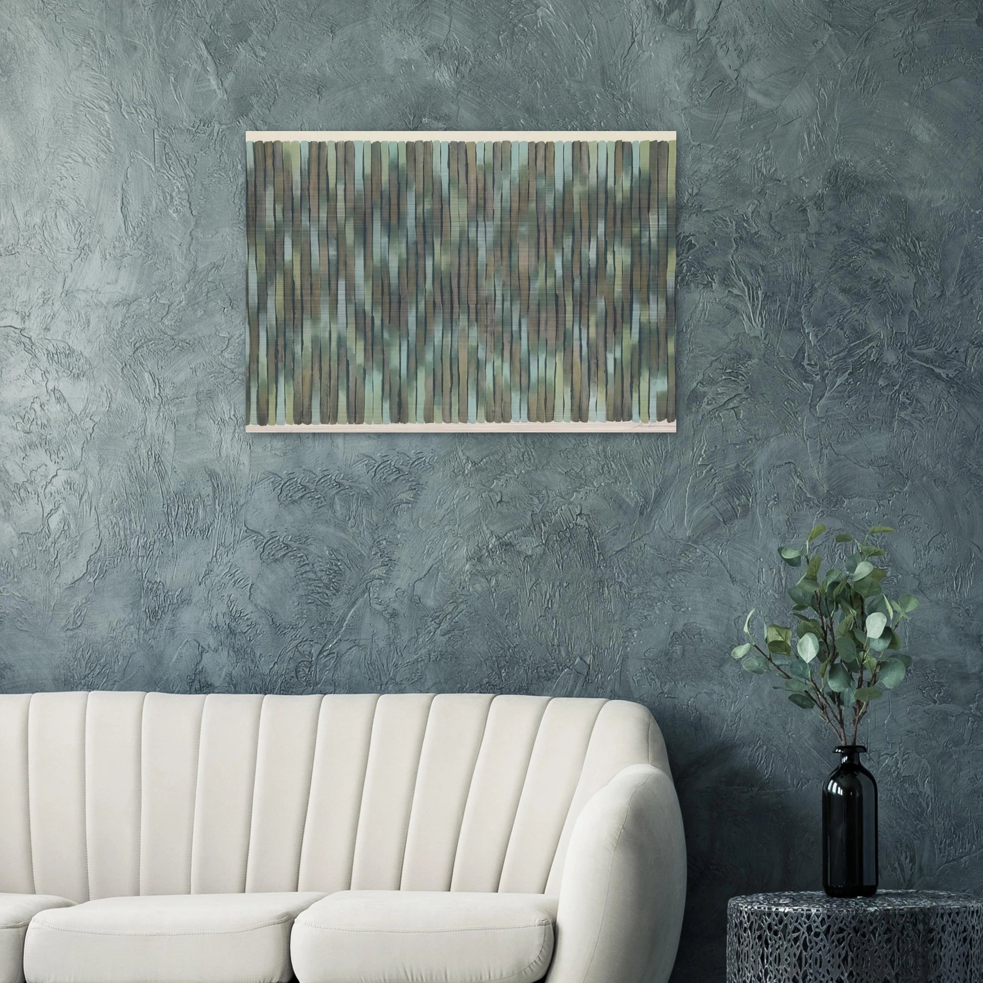 Ferris Wheel - 1980 - Gene Davis Brushed Aluminum Print - 70x100 cm / 28x40 inches | Gene Davis Aluminum Print | Gene Davis Prints