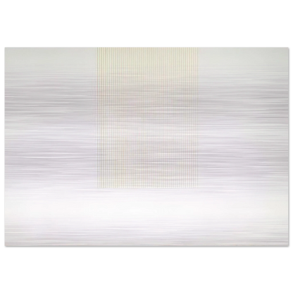 Untitled #1 - 1971 - Gene Davis Brushed Aluminum Print - 70x100 cm / 28x40 inches | Gene Davis Aluminum Print | Gene Davis Prints