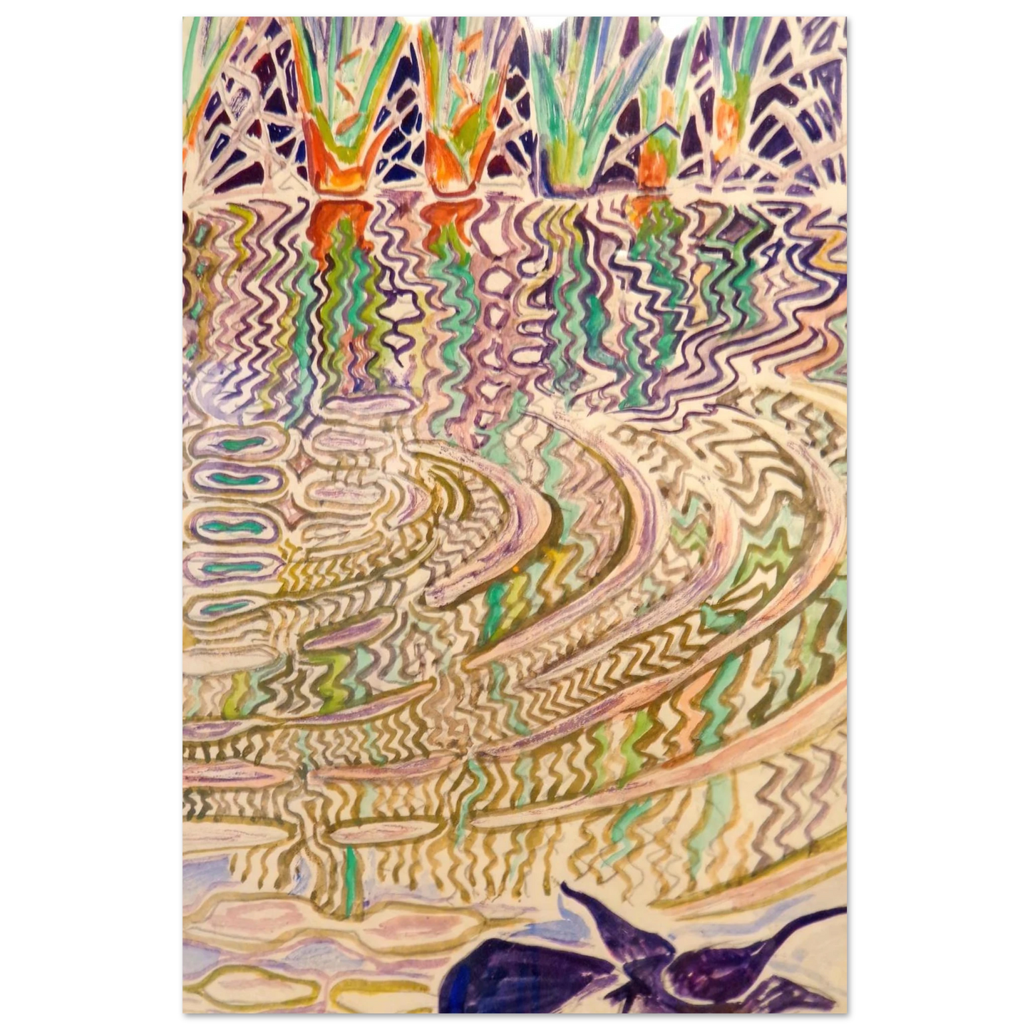 Walter Inglis Anderson - Walter Anderson Wall art - 50x50 cm / 20x20 inches - Fine Art Poster-canvas - -