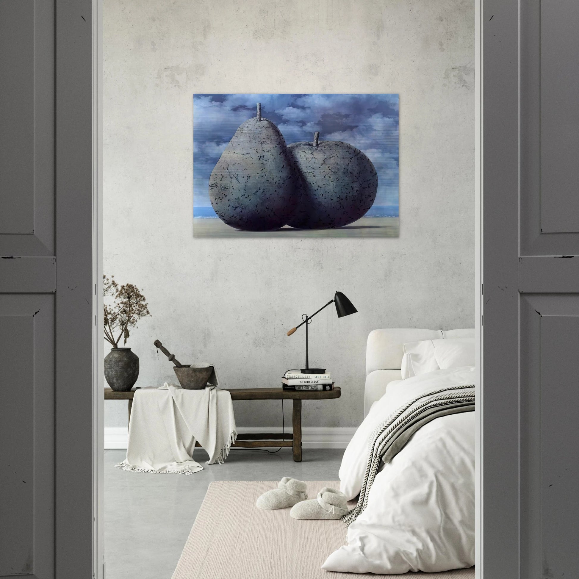 MEMORY OF A VOYAGE 1952 - Rene Magritte Brushed Aluminum Print - 70x100 cm / 28x40 inches | Rene Magritte Aluminum Print | Rene Magritte Prints