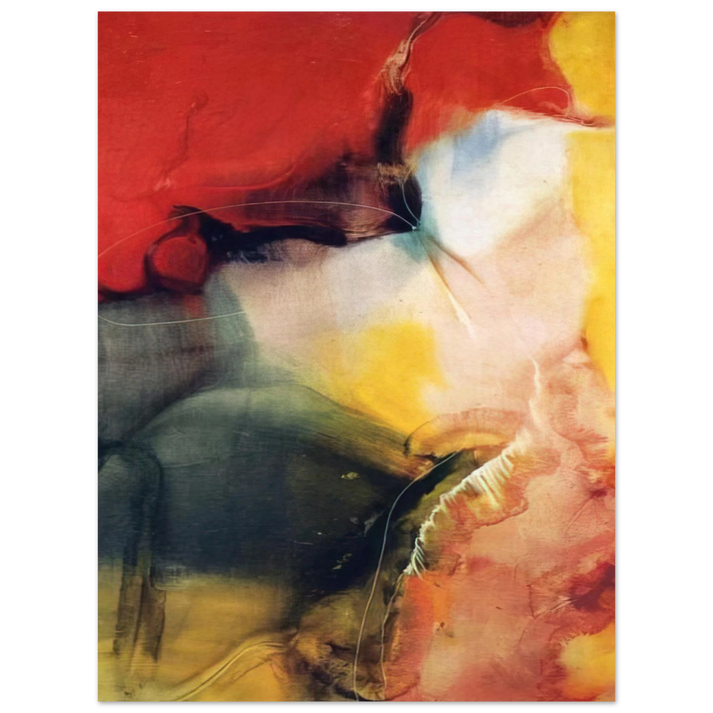 Paul Jenkins - Lotus - 1957  75x100 cm / 30x40inches Fine Art Poster