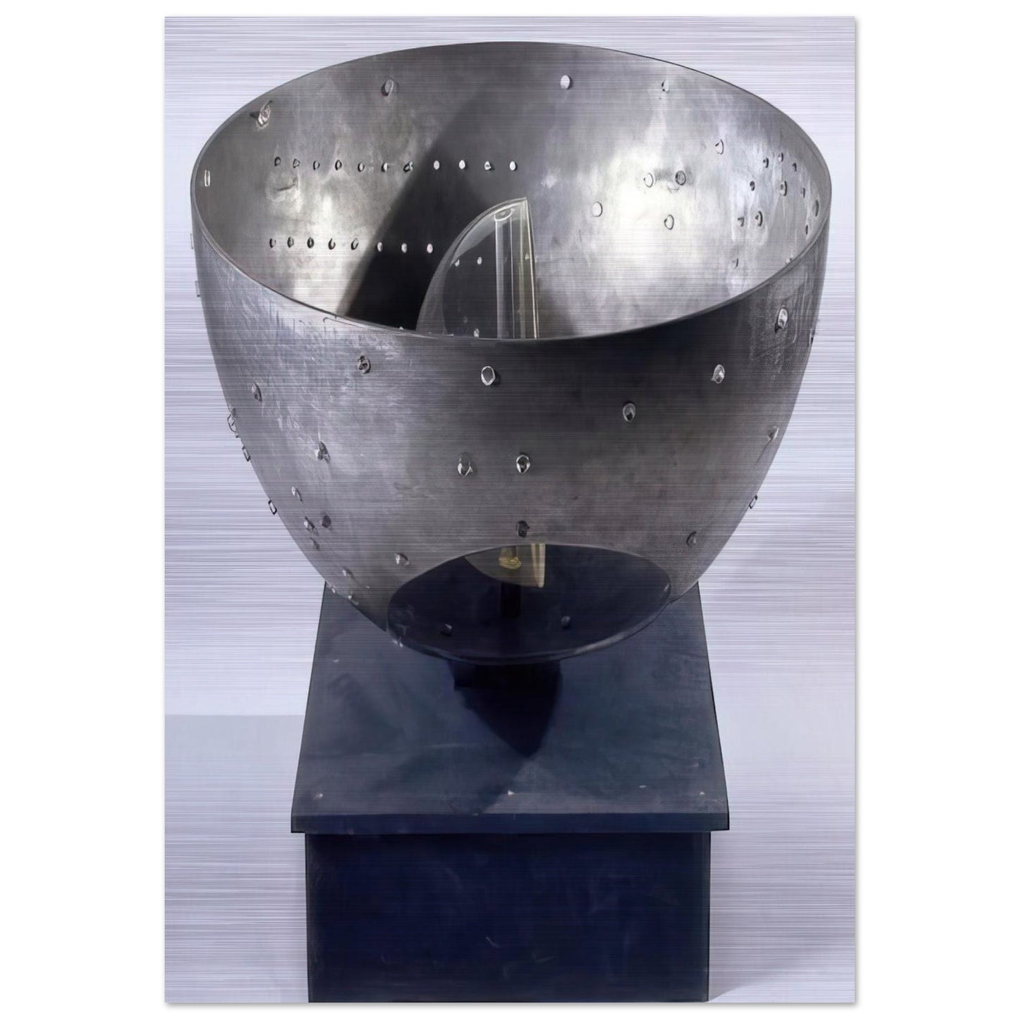 Untitled - 1967 - Gyula Kosice Brushed Aluminum Print - 70x100 cm / 28x40 inches | Gyula Kosice Aluminum Print | Gyula Kosice Prints