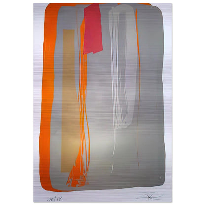 Untitled 6 - 1980 - Larry Zox Brushed Aluminum Print - 70x100 cm / 28x40 inches | Larry Zox Aluminum Print | Larry Zox Prints
