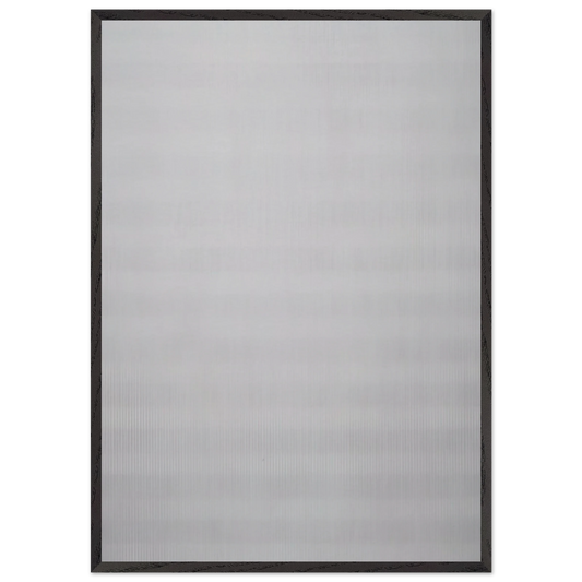 The Tree N1 - Agnes Martin 70x100 cm / 28x40 inches Framed Art Print – Black Wooden Frame