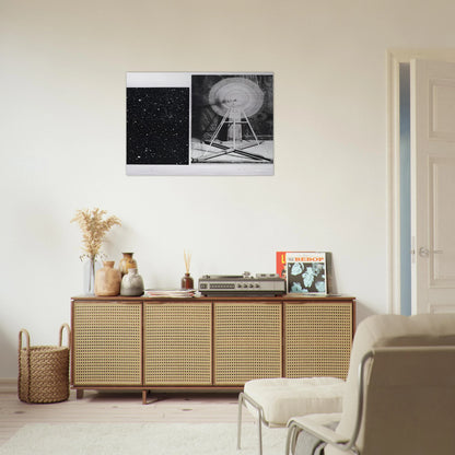 CONCENTRIC BEARINGS A 1984 - Vija Celmins Brushed Aluminum Print - 70x100 cm / 28x40 inches | Vija Celmins Aluminum Print | Vija Celmins Prints