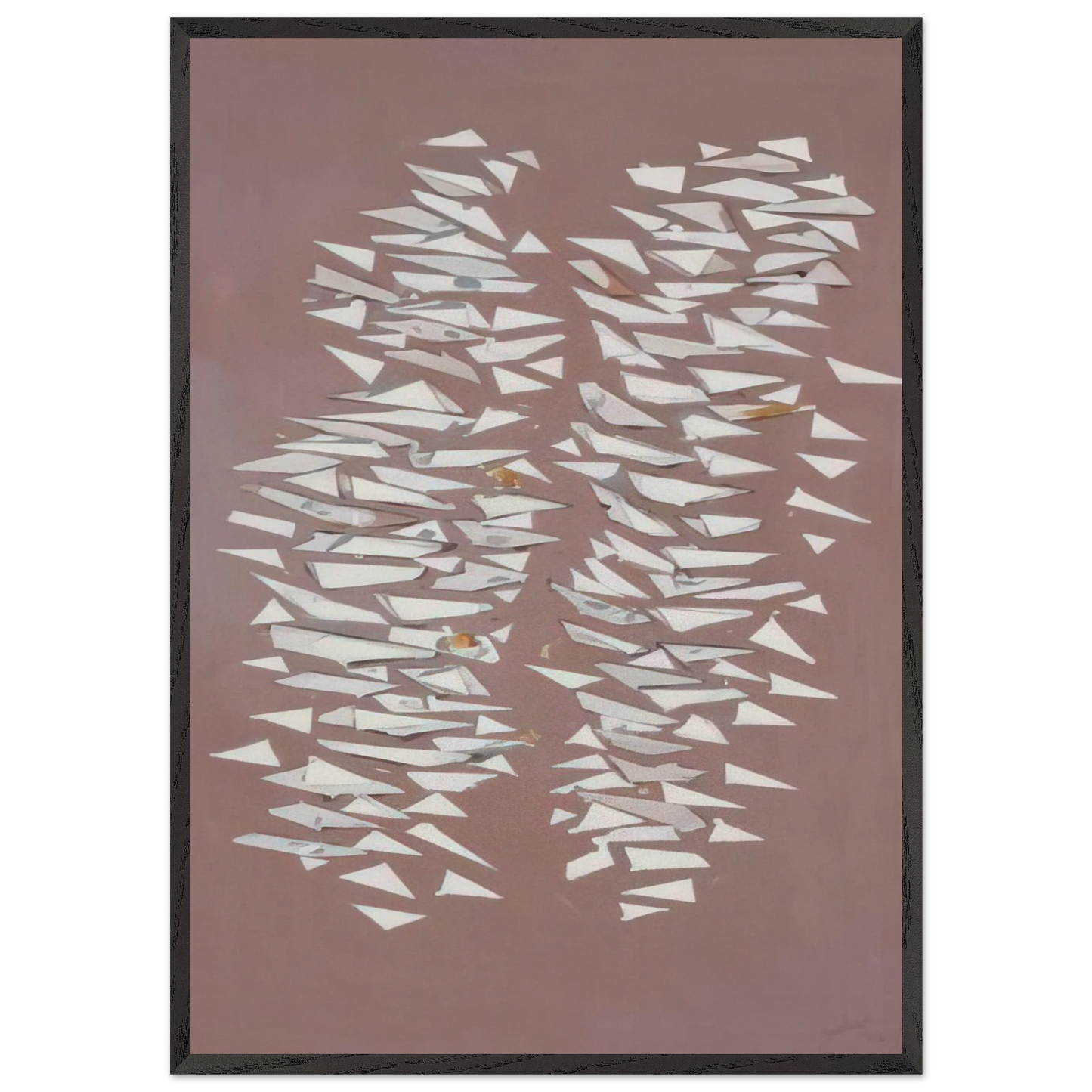 Light Vertical - 2006 - Robert Goodnough 70x100 cm / 28x40 inches Framed Art Print – Black Wooden Frame