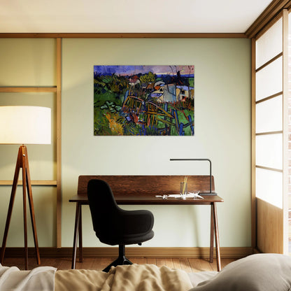LANDSCAPE 1906 - Andre Derain Brushed Aluminum Print - 70x100 cm / 28x40 inches | Andre Derain Aluminum Print | Andre Derain Prints