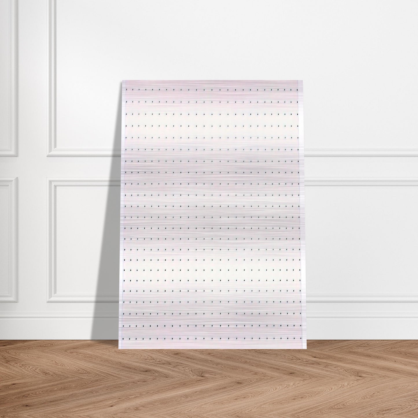 STATIC 2 1966 - Bridget Riley Brushed Aluminum Print - 70x100 cm / 28x40 inches | Bridget Riley Aluminum Print | Bridget Riley Prints