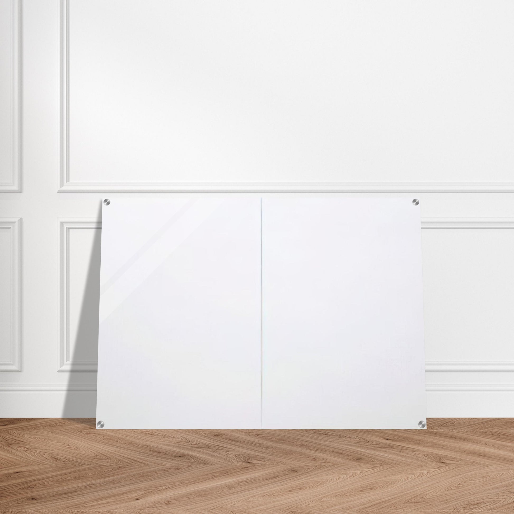 WHITE PAINTING TWO PANEL 1951 - Robert Rauschenberg Acrylic Print - 70x100 cm / 28x40″ inches