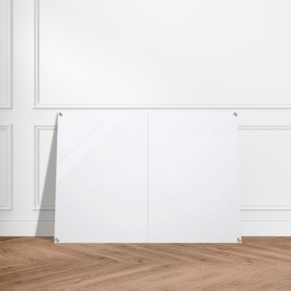WHITE PAINTING TWO PANEL 1951 - Robert Rauschenberg Acrylic Print - 70x100 cm / 28x40″ inches