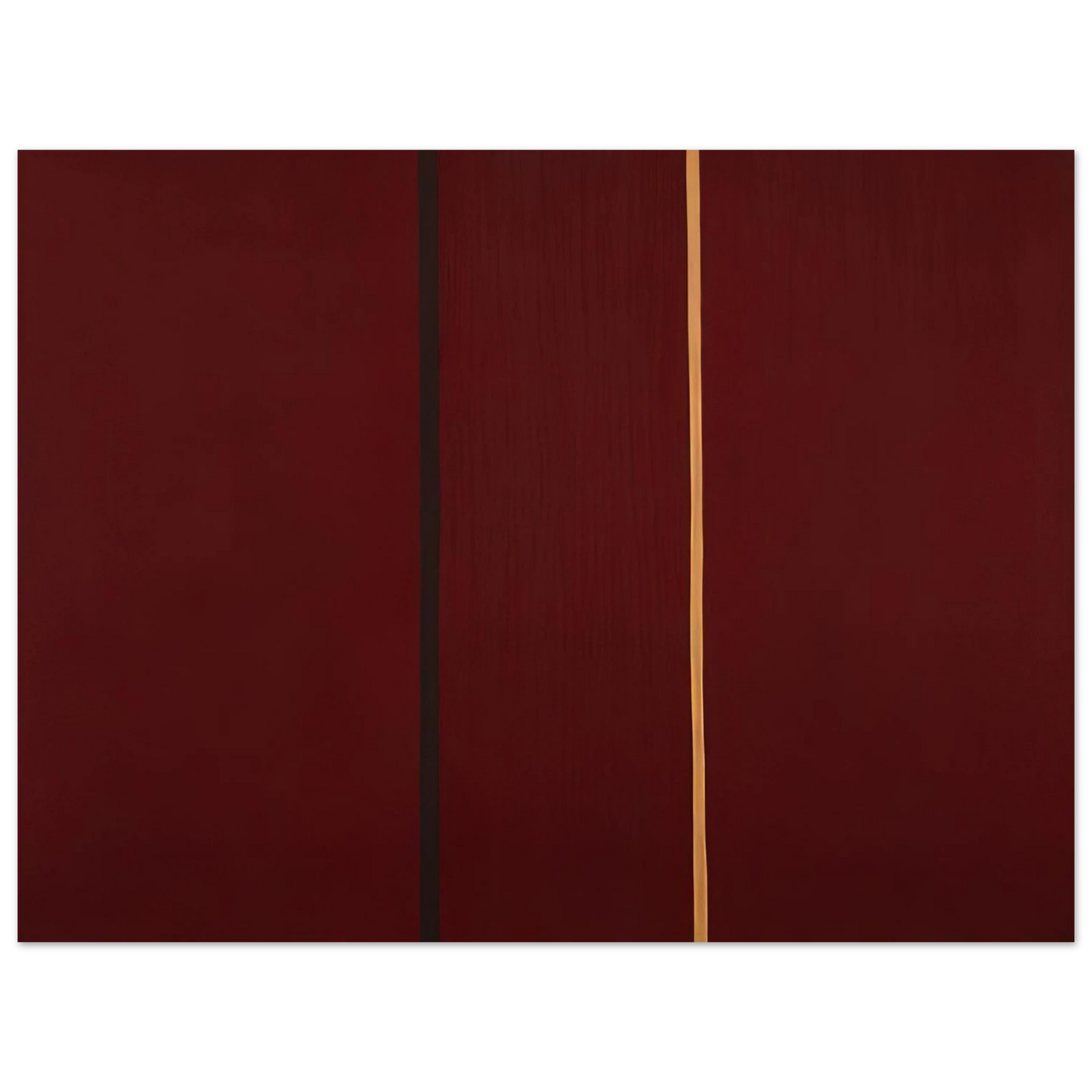 Barnett Newman - Covenant  75x100 cm / 30x40inches Fine Art Poster