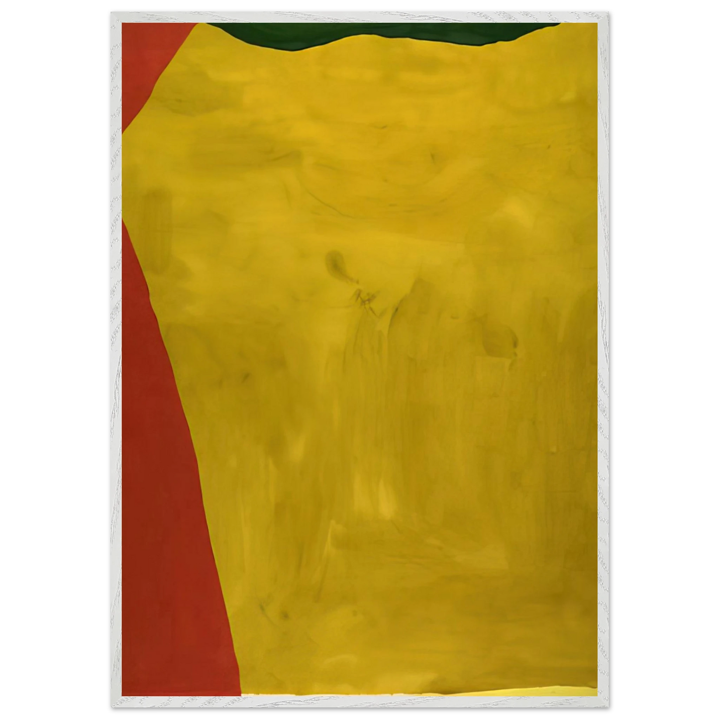 Helen Frankenthaler - Blessing of the Fleet - 1969 Wall art - A3 (29.7 x 42  cm) - Premium Wooden Framed Poster With Fine Art Paper-canvas - Black frame