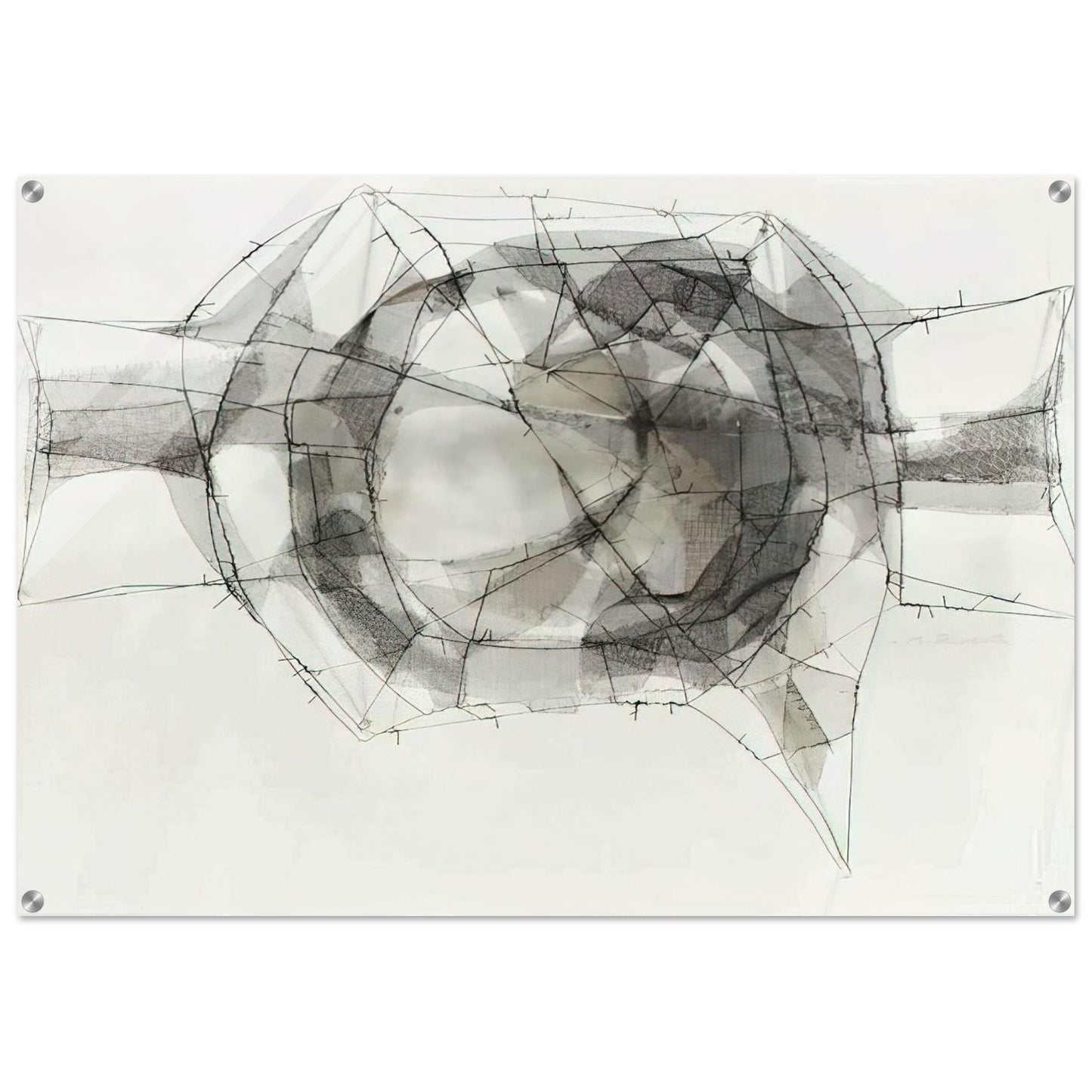 Metamorfosis - 1960 - Manuel Rivera Acrylic Print - 70x100 cm / 28x40″ inches | Manuel Rivera Wall Art | Manuel Rivera Prints