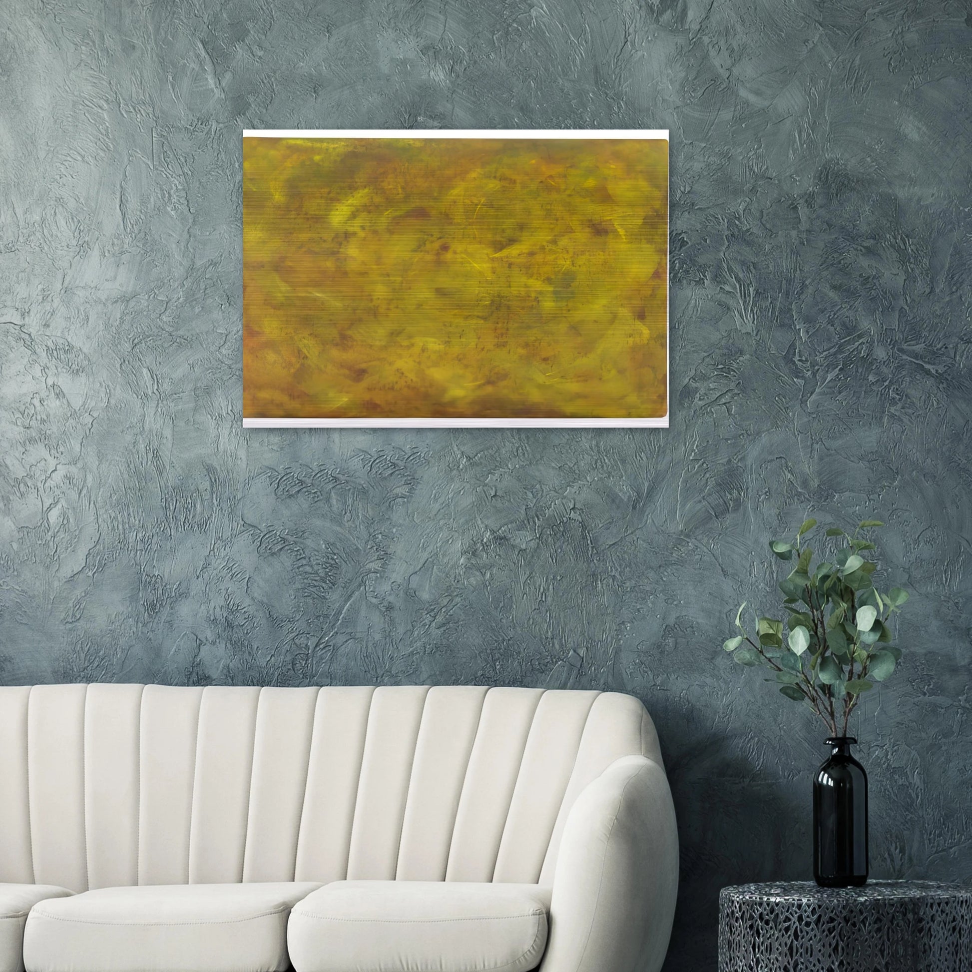FARBRAUMK RPER 1982 - Gotthard Graubner Brushed Aluminum Print - 70x100 cm / 28x40 inches | Gotthard Graubner Aluminum Print | Gotthard Graubner Prints