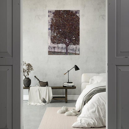 APPLE TREE II - Gustav Klimt Brushed Aluminum Print - 70x100 cm / 28x40 inches | Gustav Klimt Aluminum Print | Gustav Klimt Prints