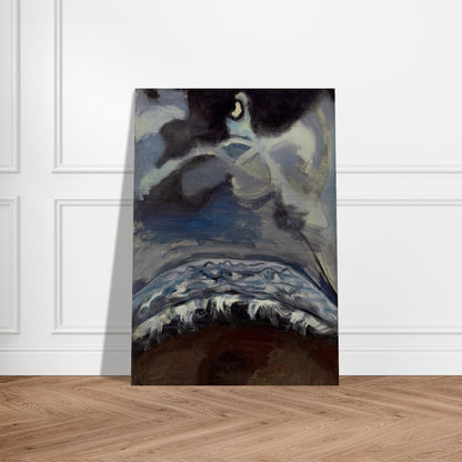 The Sea - Alice Neel Brushed Aluminum Print - 70x100 cm / 28x40 inches | Alice Neel Aluminum Print | Alice Neel Prints