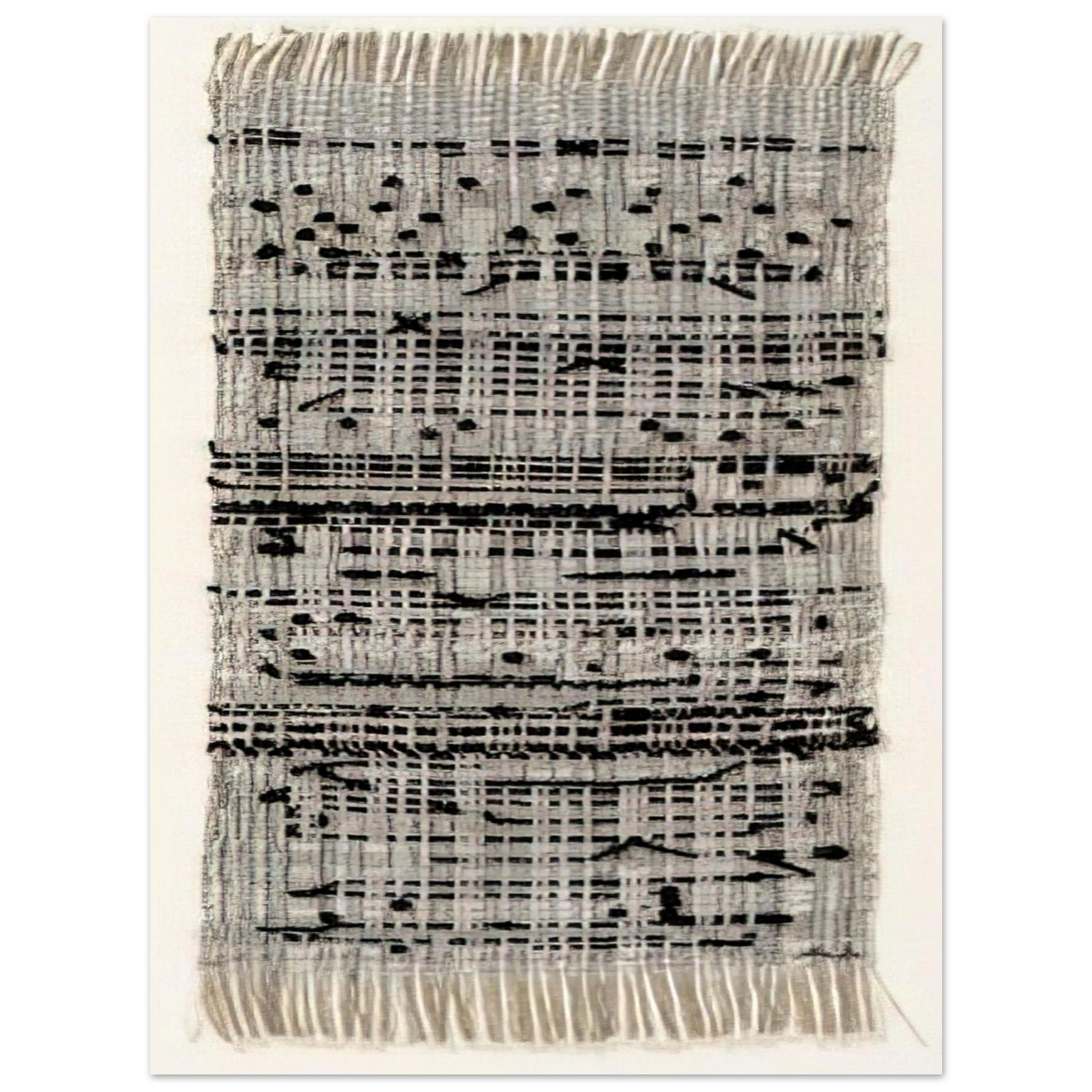 Anni Albers - HAIKU 1961  75x100 cm / 30x40inches Fine Art Poster