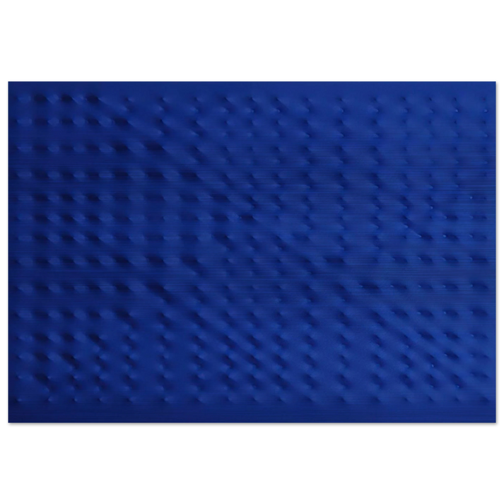 Untitled - 2009 - Enrico Castellani Brushed Aluminum Print - 70x100 cm / 28x40 inches | Enrico Castellani Aluminum Print | Enrico Castellani Prints