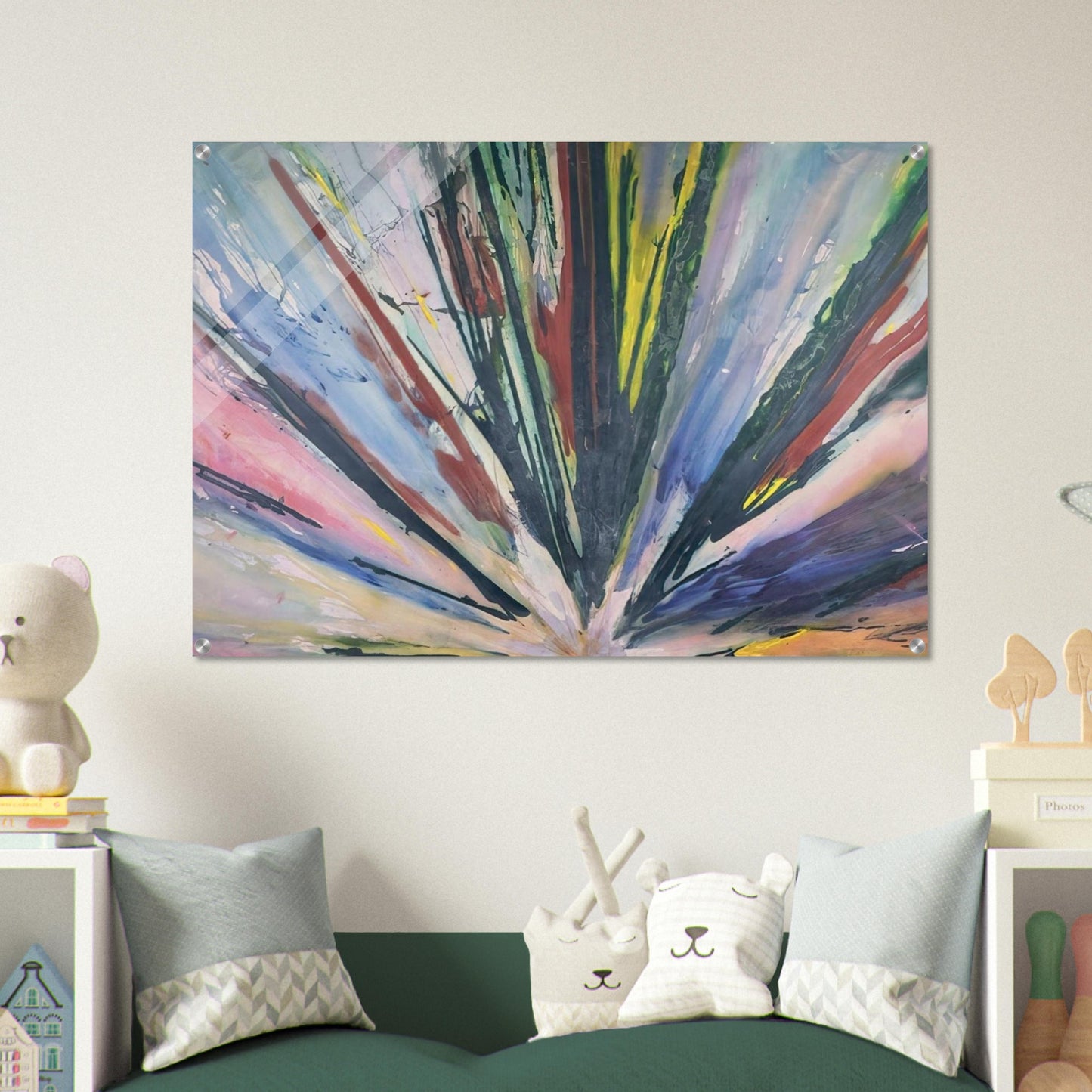 Stand - Sam Gilliam Acrylic Print - 70x100 cm / 28x40″ inches