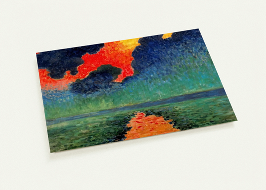 EFFECT OF SUN ON THE WATER LONDON 1906 By Andre Derain Pack of 10 Post Cards | Andre Derain Post Cards | A6 (10.5 x 14.8 cm) - 4.1 x 5.8 inches