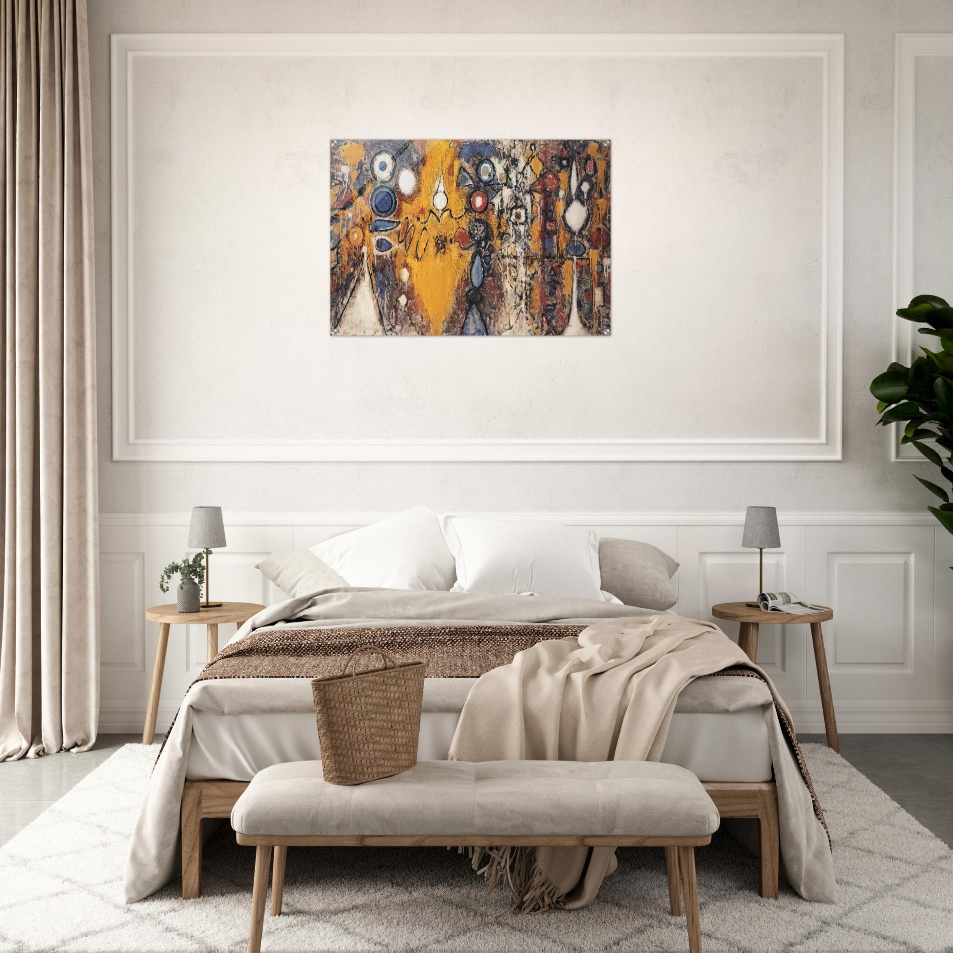 Number 1 - Richard Pousette-Dart Acrylic Print - 70x100 cm / 28x40″ inches