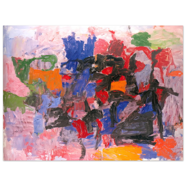 Philip Guston - TO FELLINI 1958  75x100 cm / 30x40inches Fine Art Poster
