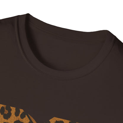 Vintage MTV Cheetah Print Grafisch T-Shirt Retro Muziek Televisie 80s 90s Throwback Band Shirt Unisex Dierenprint Rock Shirt