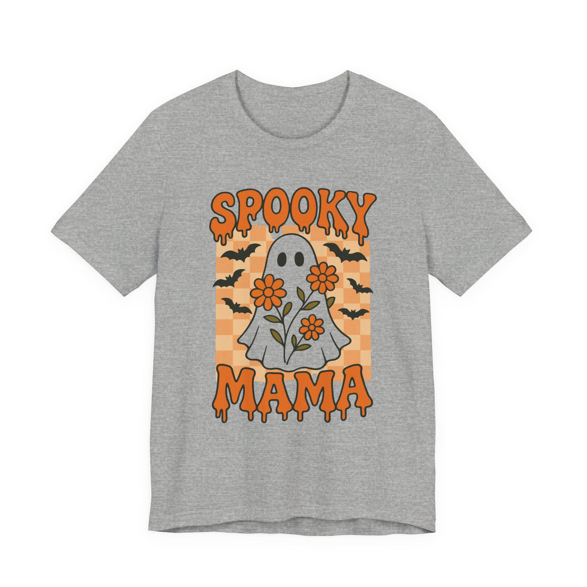 Spooky Mama Groovy Vintage Ghost Halloween Spooky Mom Moeder