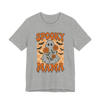 Spooky Mama Groovy Vintage Ghost Halloween Spooky Mom Moeder