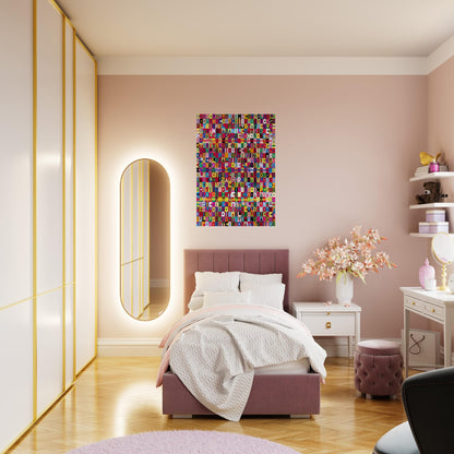 OGGI VENISETESIMO GIORNO UNDICESIMO MESE ANNO MILLENOVEIOOO ANTOTO ALIGHIERO E BOETTI ALLAMATO - Alighiero Boetti Brushed Aluminum Print - 70x100 cm / 28x40 inches | Alighiero Boetti Aluminum Print | Alighiero Boetti Prints