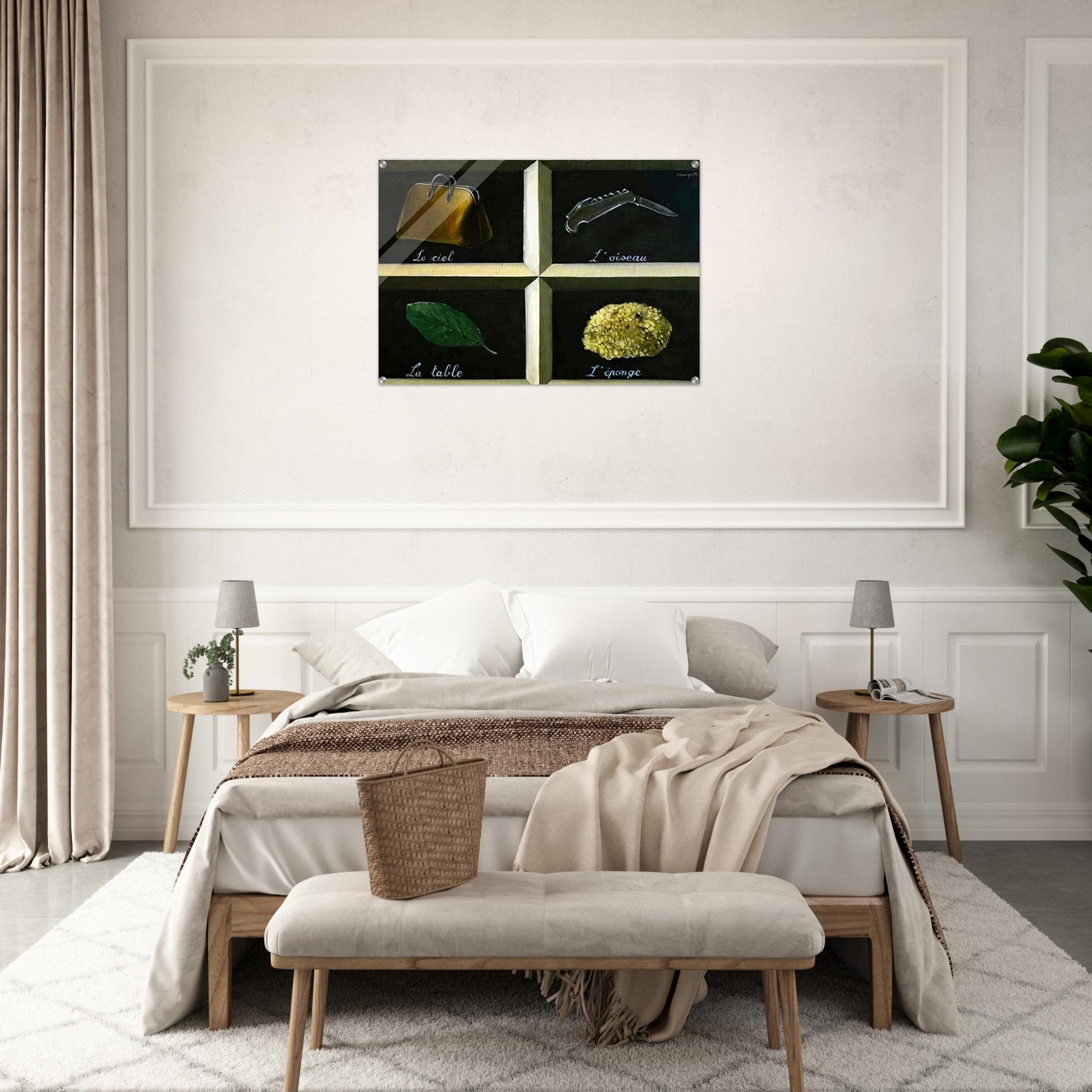 THE INTERPRETATION OF DREAMS 1927 - Rene Magritte Acrylic Print - 70x100 cm / 28x40″ inches