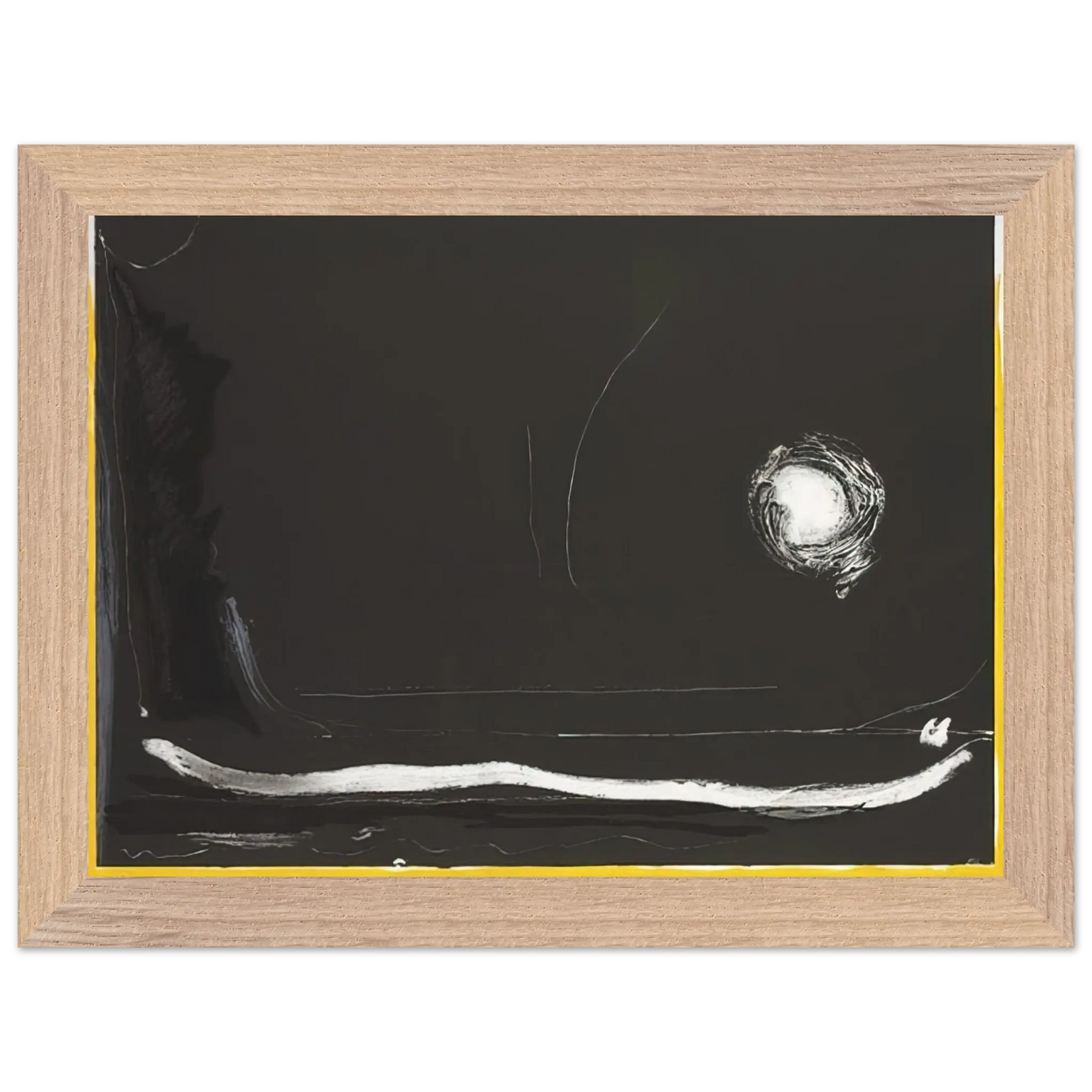 Helen Frankenthaler - Yellow Jack - 1985 Wall art - 40x50 cm / 16x20 Inches - Fine Art Poster - -
