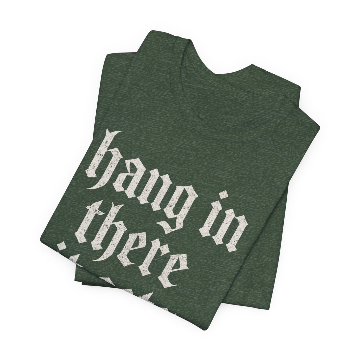 donker humor Blijf daar maar Hang in, het wordt nog erger Grappige sarcastische quote T-shirt grafisch grappig