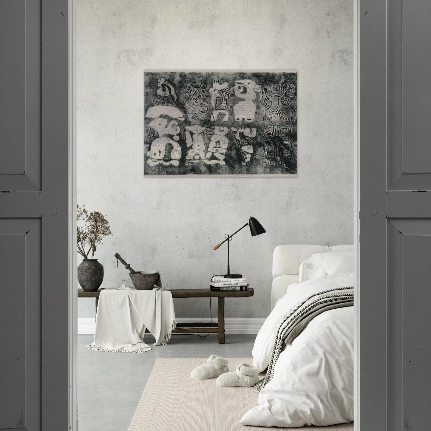 Gilgamesh - Karl Otto Gotz Brushed Aluminum Print - 70x100 cm / 28x40 inches | Karl Otto Gotz Aluminum Print | Karl Otto Gotz Prints
